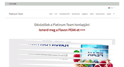Desktop Screenshot of flavonplatinumteam.com