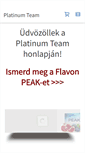 Mobile Screenshot of flavonplatinumteam.com